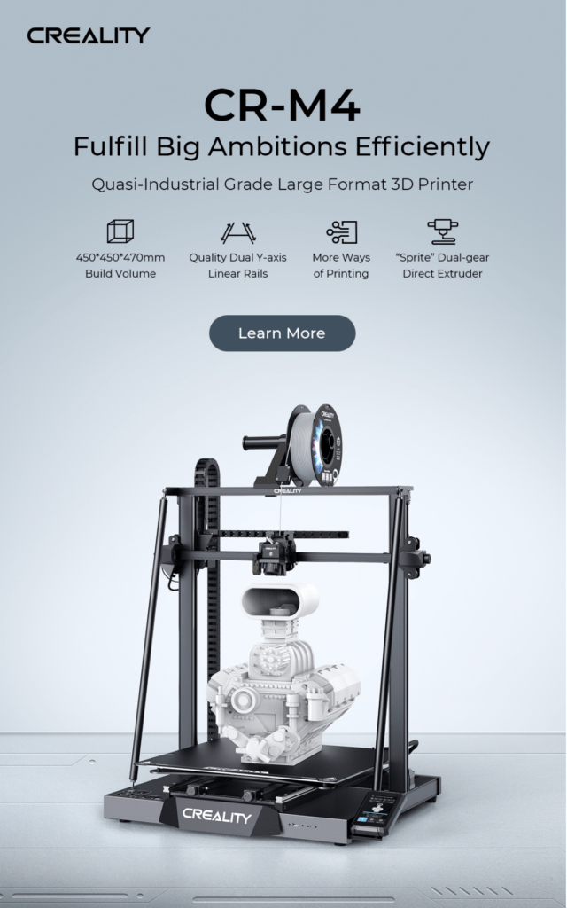 Creality 3D Announces New CR M4 Quasi Industrial