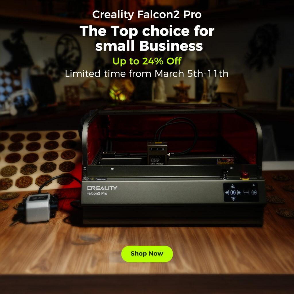 Discover The Creality Falcon2 Pro 60W