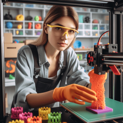 Artist and Engineer: Eliana's World of 3D Printed Wonders