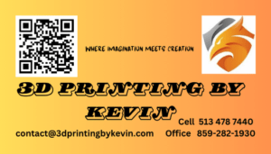 3D printing by Kevin 