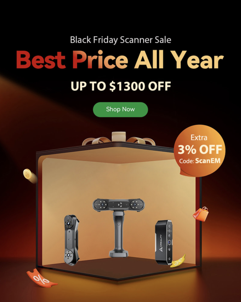 Creality scanner sale