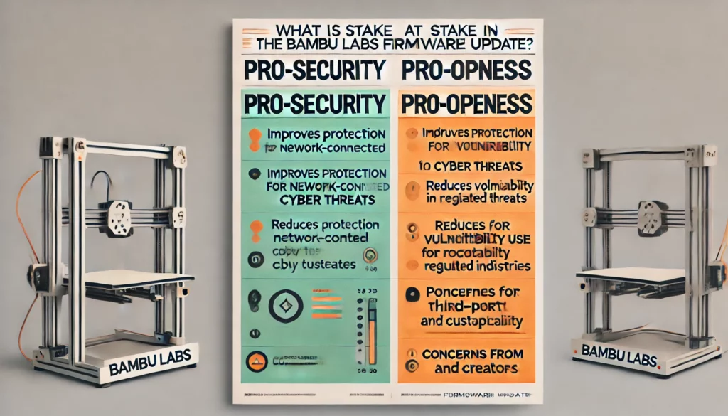 Bambu's New Firmware: Stifling 3D Printing Innovation?