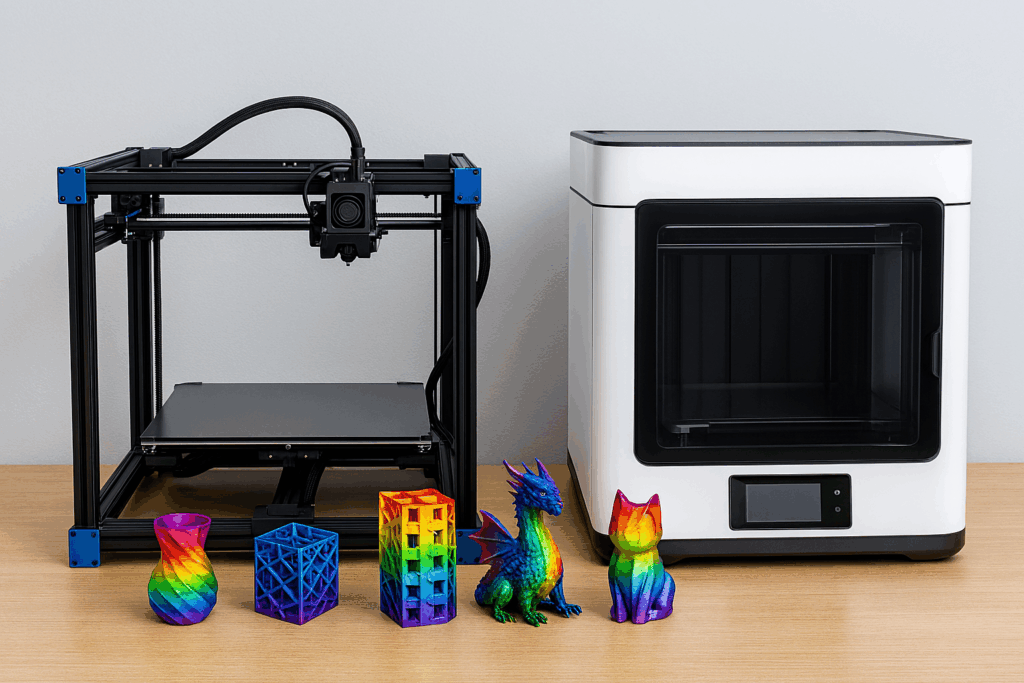 Bambu lab and creality k2 - 3d printing by kevin