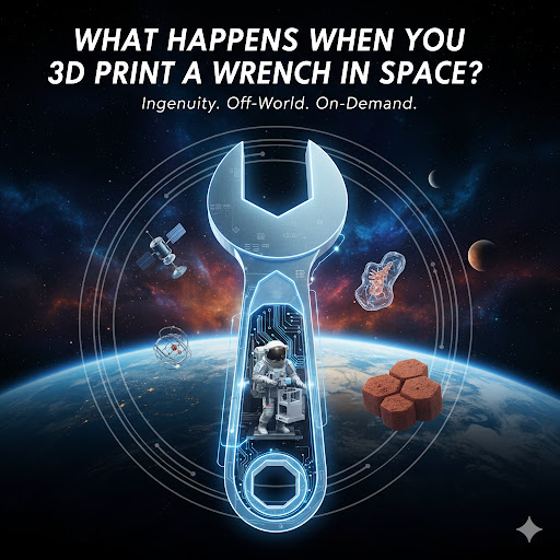 What Happens When You 3D Print a Wrench in Space?