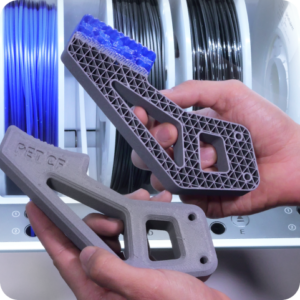 Two Models Demonstrating  Petg Really Stronger Than Pla 