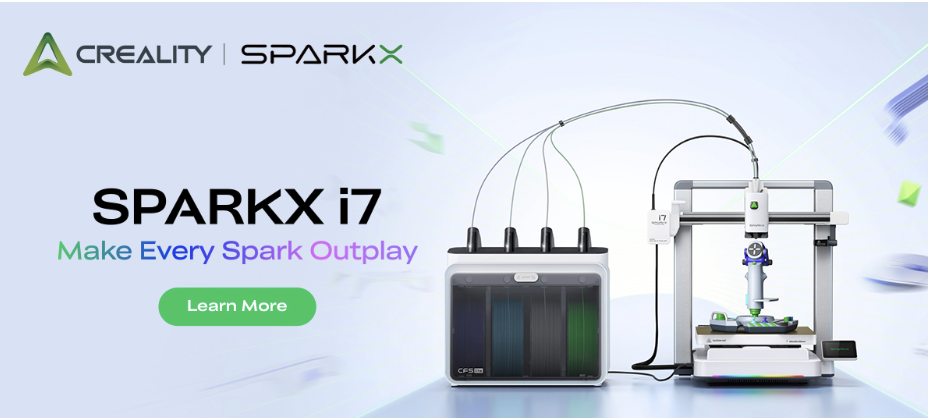 PARKX i7 Revealed: The New Multi-Color AI Powerhouse from Creality